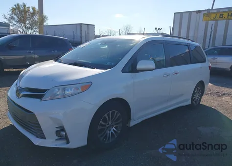 2019 Toyota Sienna Xle 8 Passenger from USA, damaged, VIN 5TDYZ3DC7KS992314